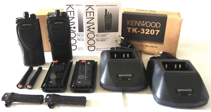 Đóng gói bộ đàm Kenwood TK 3207