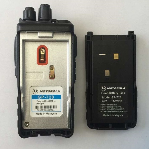 Bộ Đàm Cầm Tay Motorola GP 728 Giá Tốt - 5